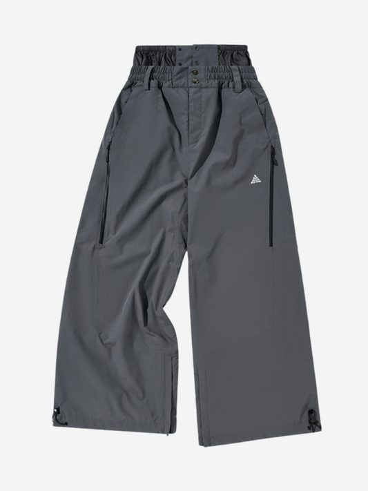 3L Loose Waterproof Fleece Snow Pants - Unisex