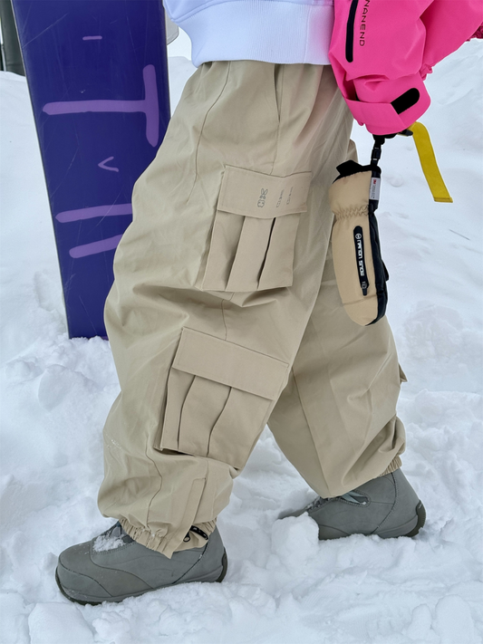 3L Snowboard Loose Cargo Ski Pants - Unisex