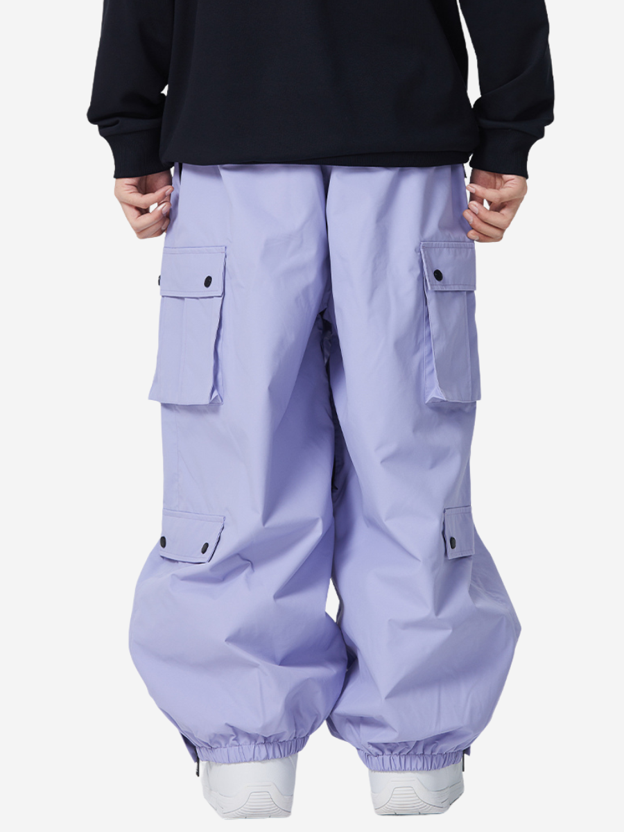 3L Waterproof Snowboard Baggy Cargo Pants - Unisex