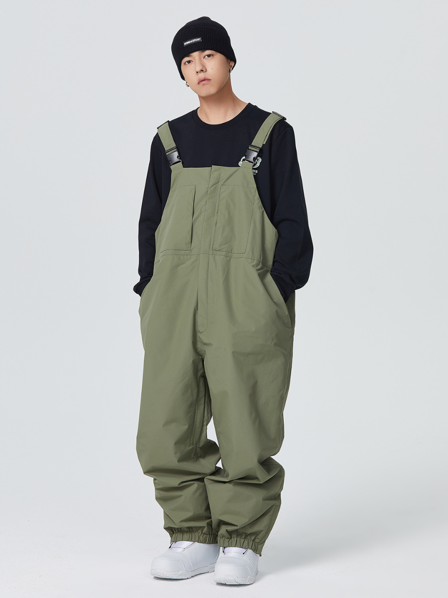 3L Waterproof Snowboard Bib Pants - Men's