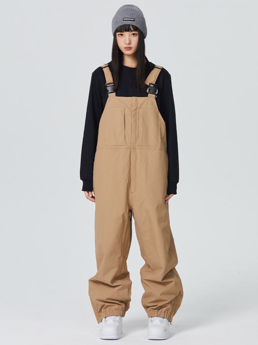 3L Waterproof Snowboard Bib Pants - Women's
