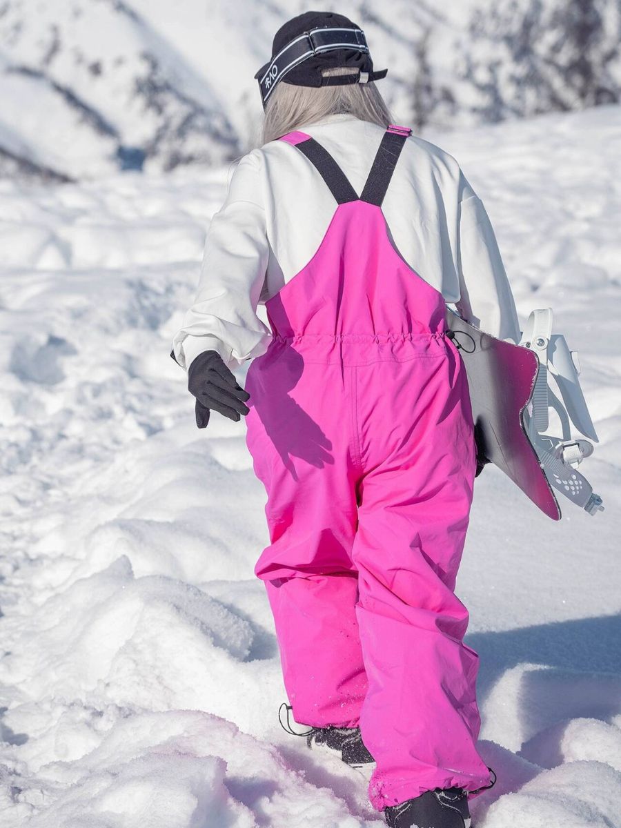 Windproof Oversize 3L Bib Pants - Unisex