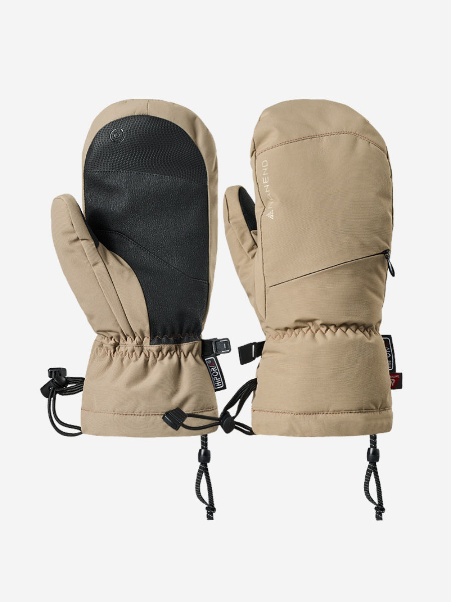 Abrasion-Resistant Waterproof Ski Mittens - Unisex