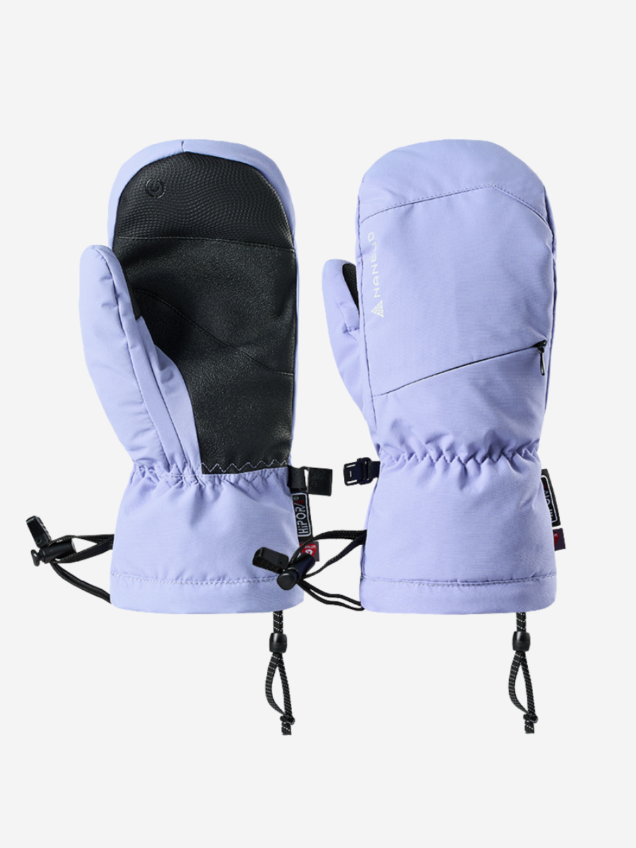 Abrasion-Resistant Waterproof Ski Mittens - Unisex