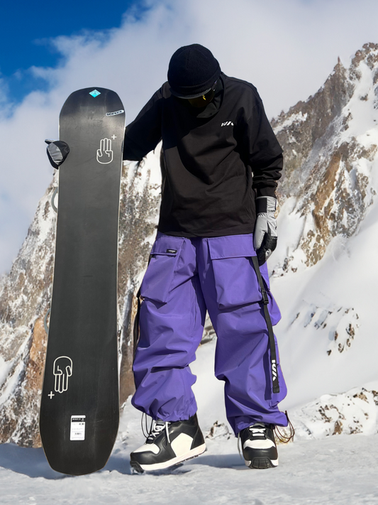 American Style Waterproof Thickened Ski Pants - Unisex