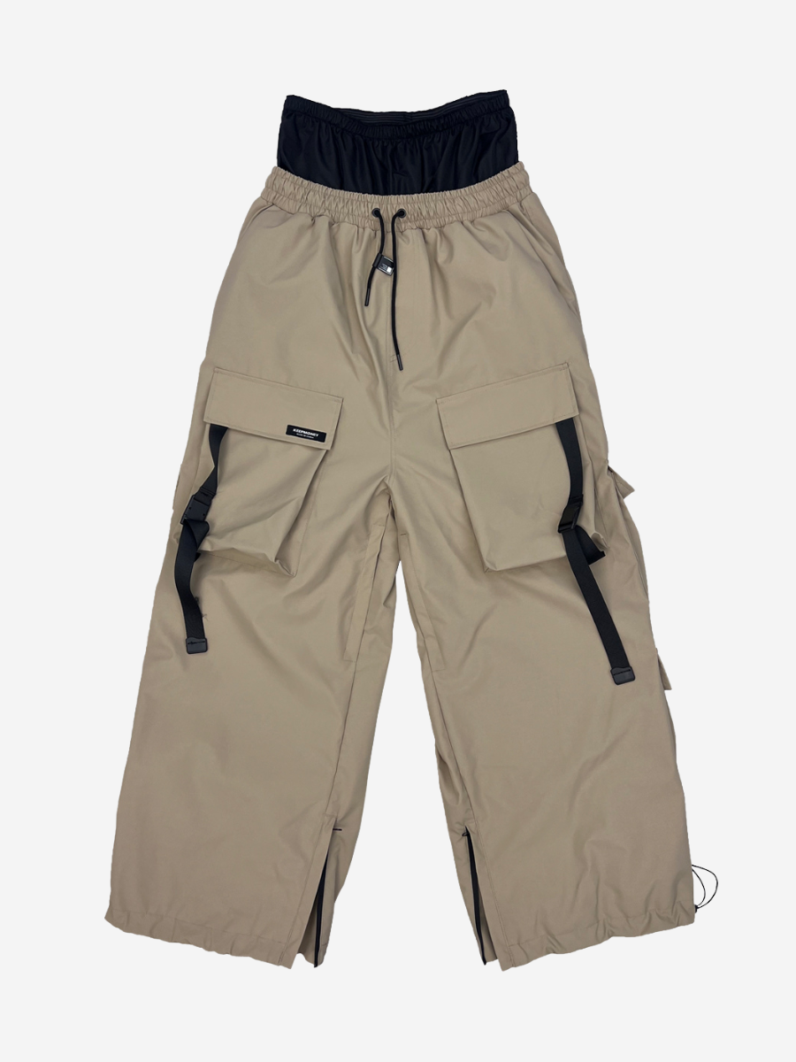 American Style Waterproof Thickened Ski Pants - Unisex