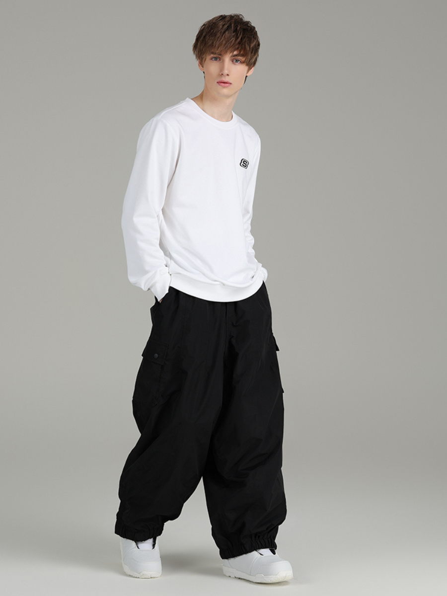 Baggy Waterproof Snowboard Cargo Pants - Unisex