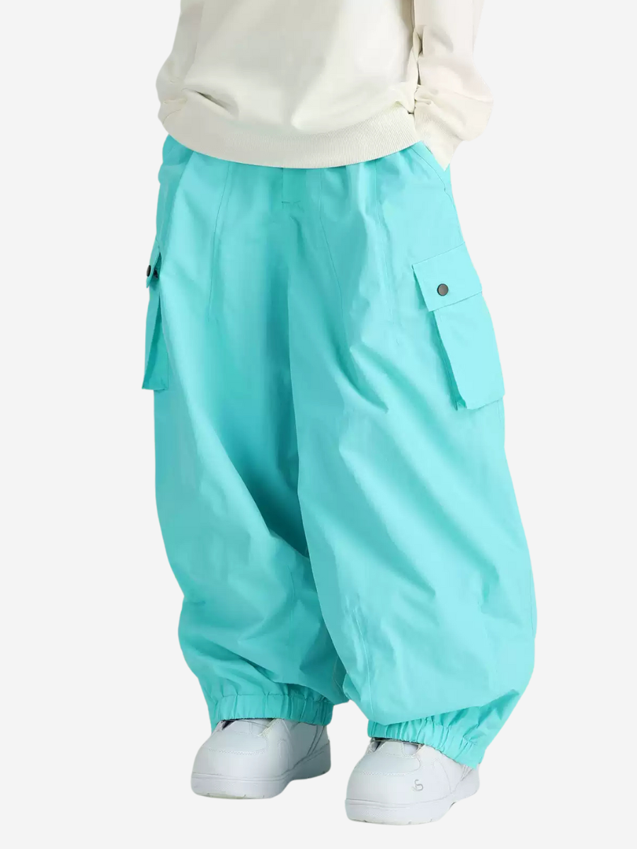Baggy Waterproof Snowboard Cargo Pants - Unisex