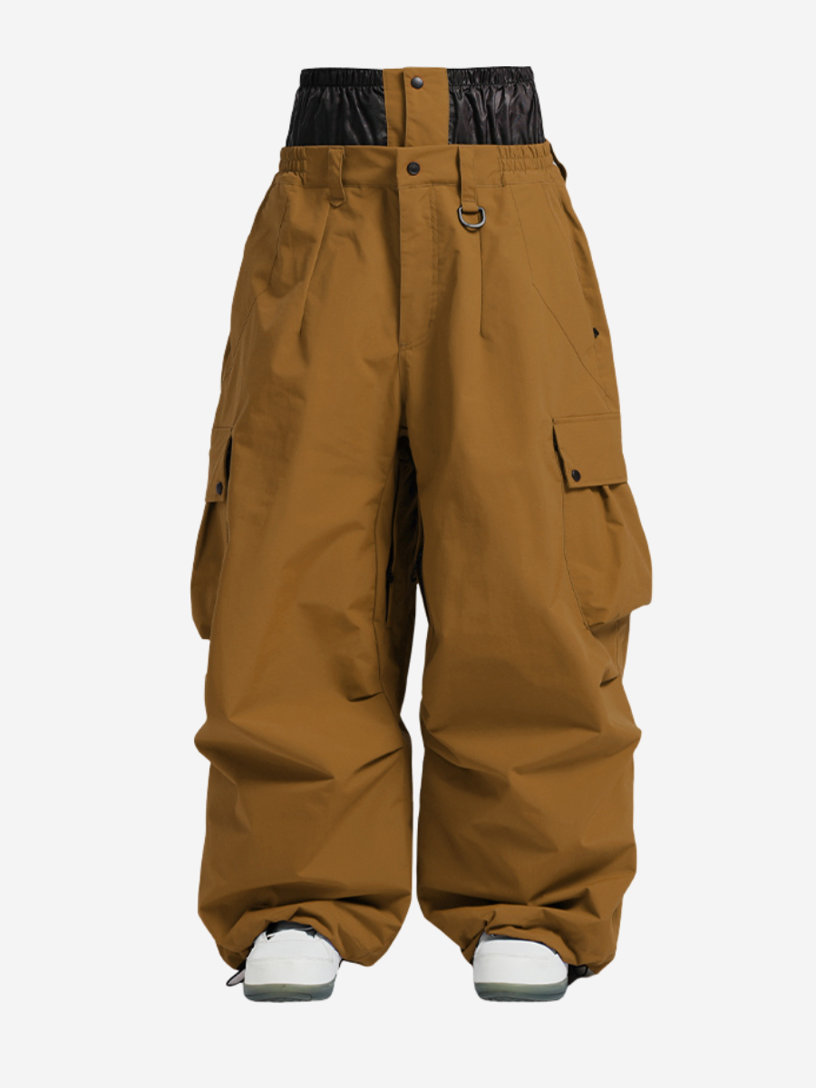 Outdoor Baggy Snowboard Cargo Snow Pants - Unisex