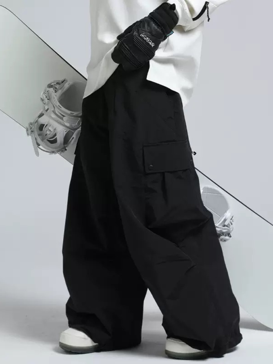 Outdoor Baggy Snowboard Cargo Snow Pants - Unisex