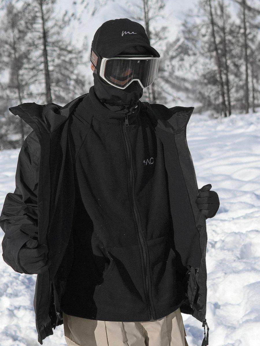 Outdoor Fleece-Lined Thermal Hoodie - Men's