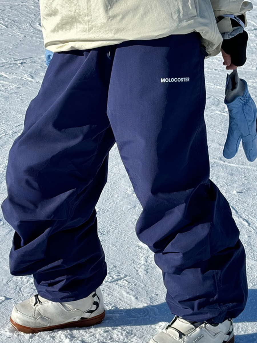 Outdoor Waterproof Loose Snow Pants - Unisex