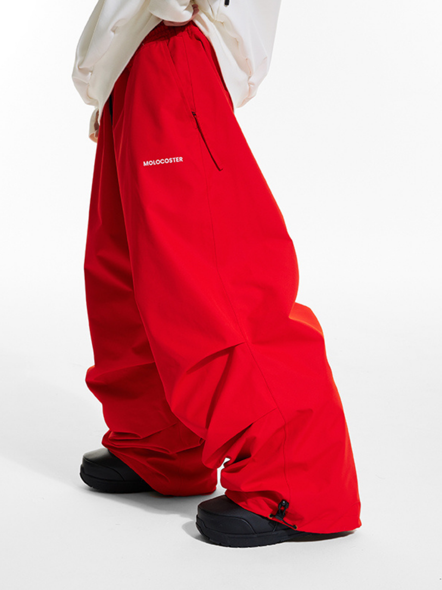 Outdoor Waterproof Loose Snow Pants - Unisex