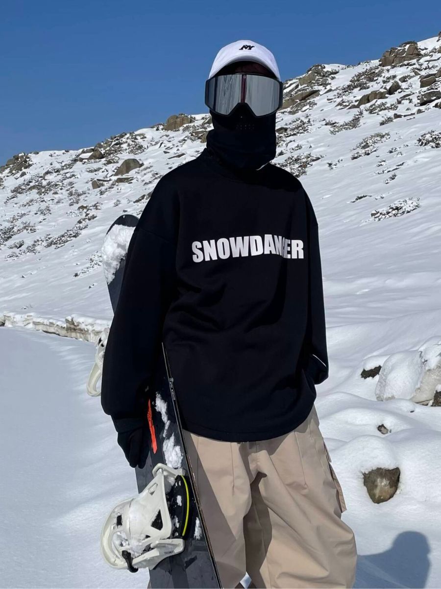 Snowboard Oversize Warm Hoodie - Unisex