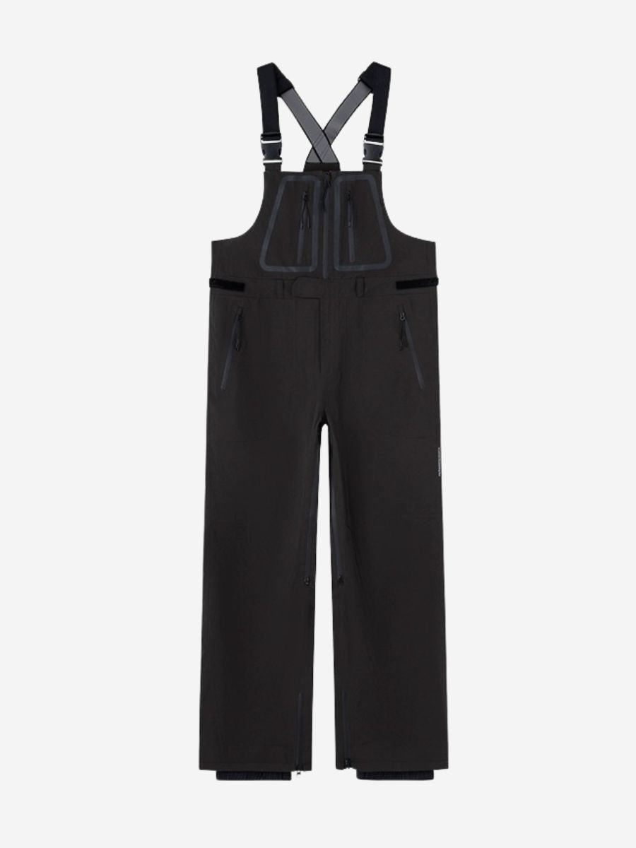 Waterproof 3L Snow Bib Pants - Unisex