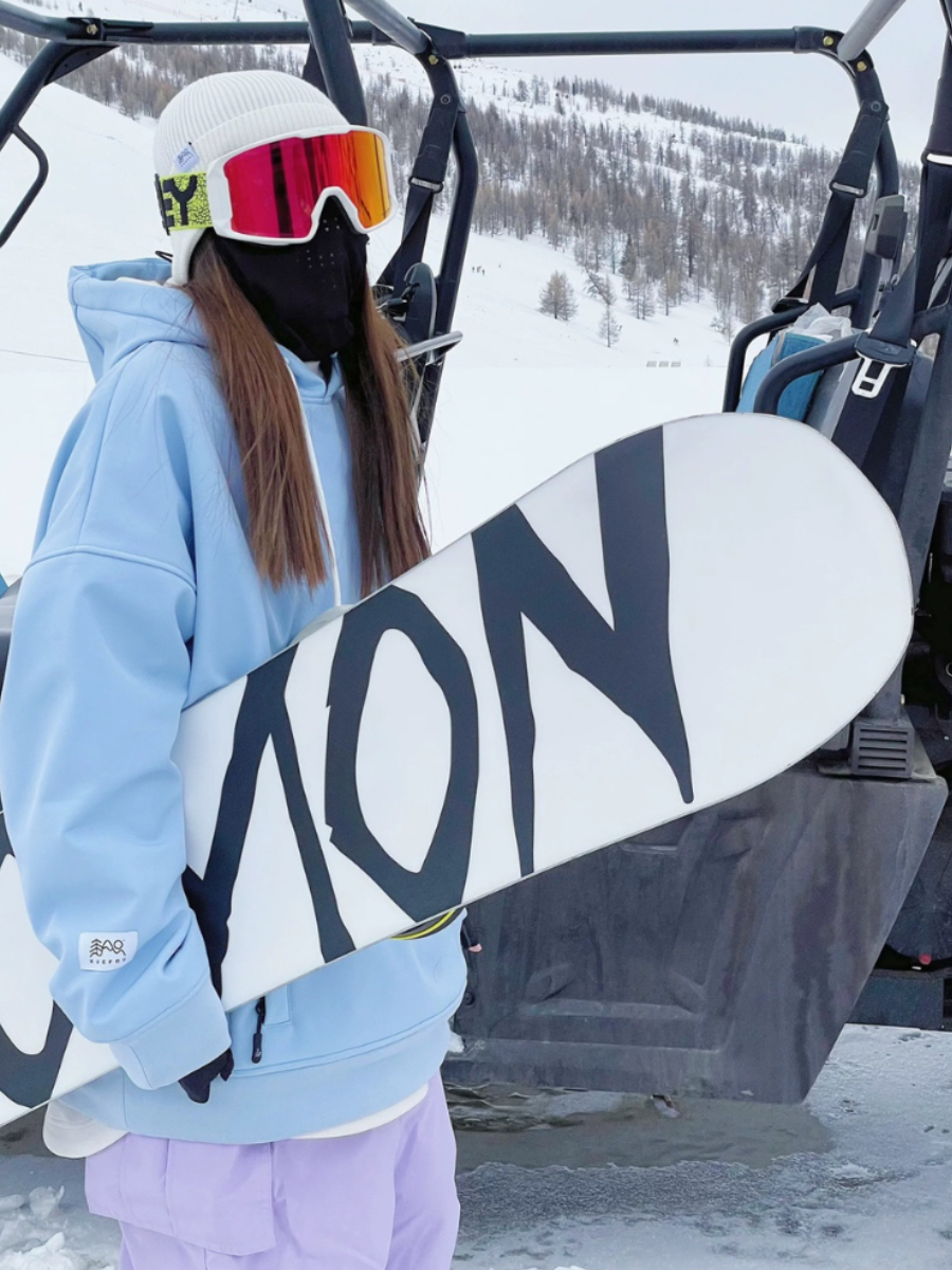Waterproof Fleece Ski Hoodie - Unisex