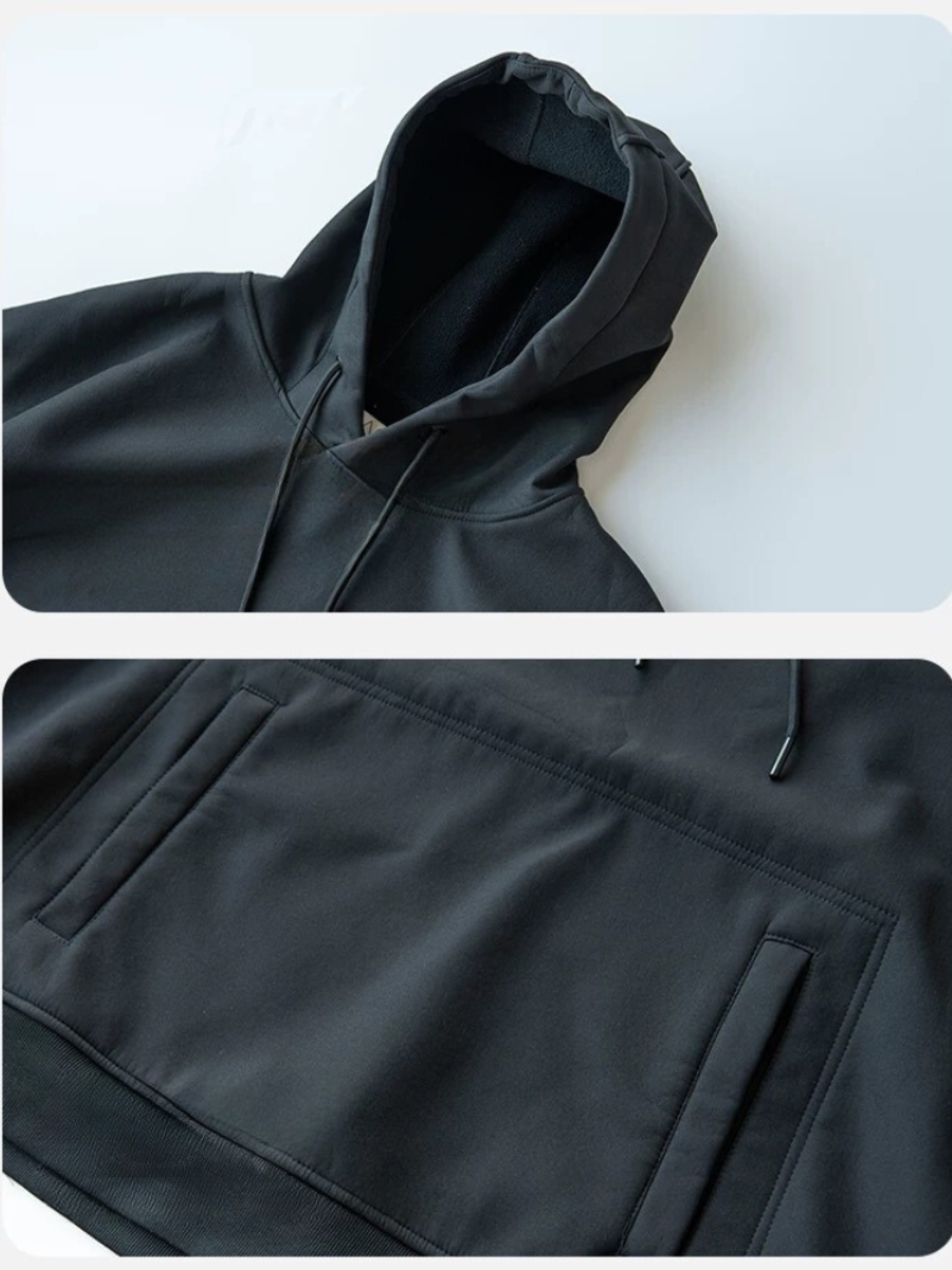 Waterproof Fleece Ski Hoodie - Unisex