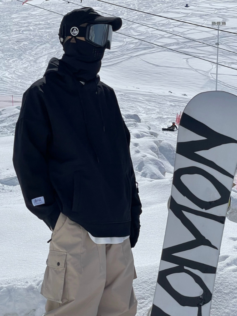 Waterproof Fleece Ski Hoodie - Unisex
