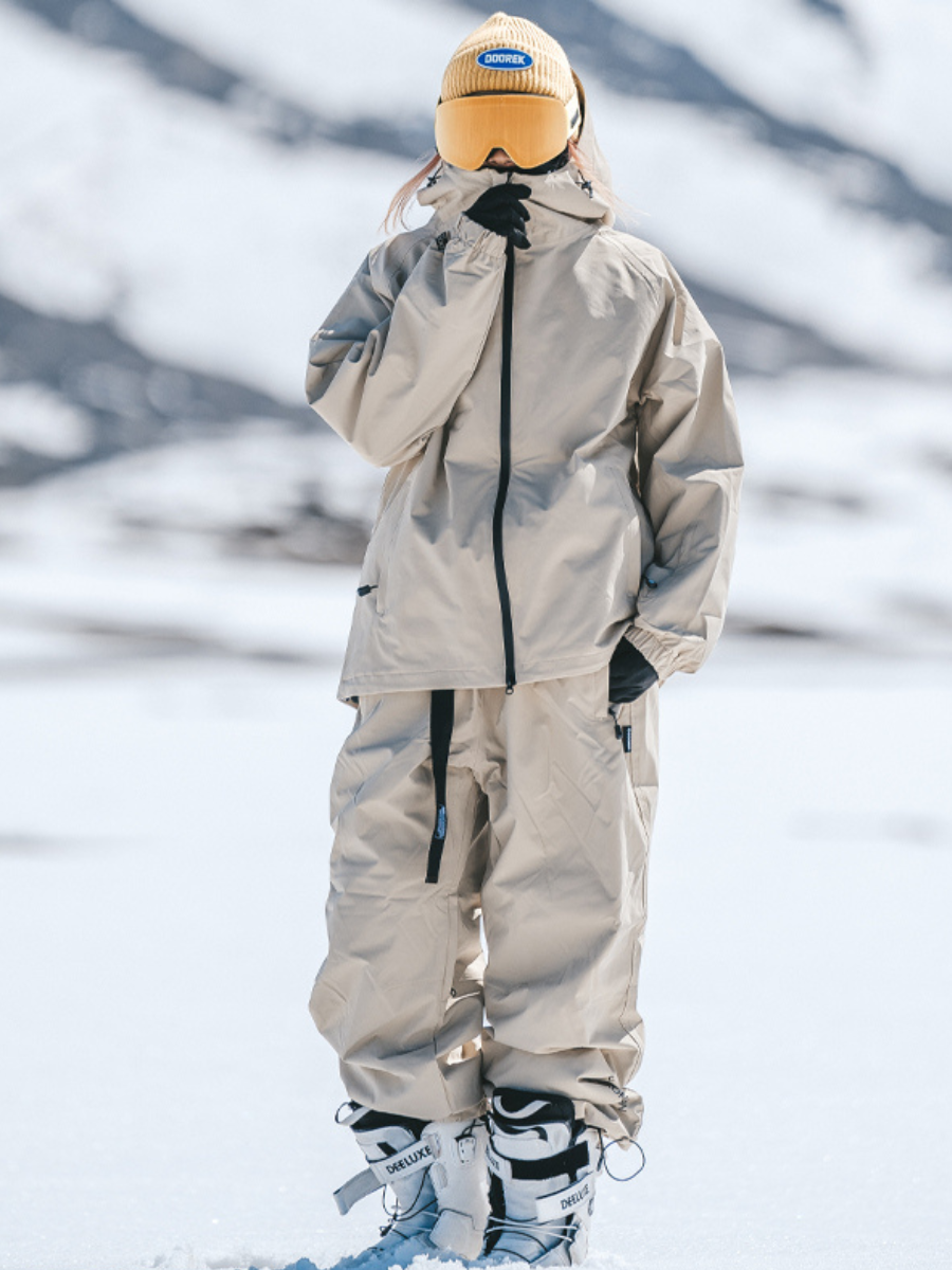 Waterproof Loose Lightweight Ski Suit - Unisex