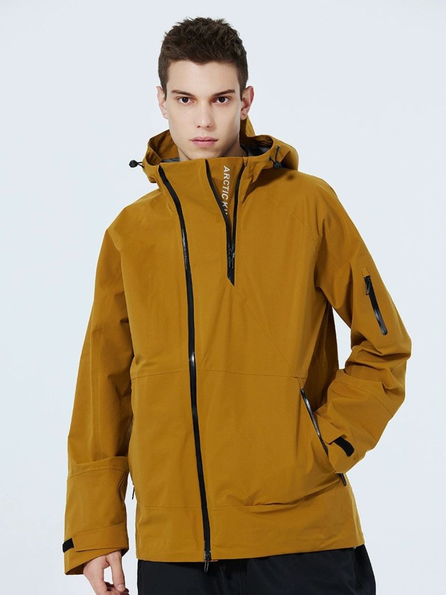 Windproof 3L Hardshell Ski Jacket - Men's