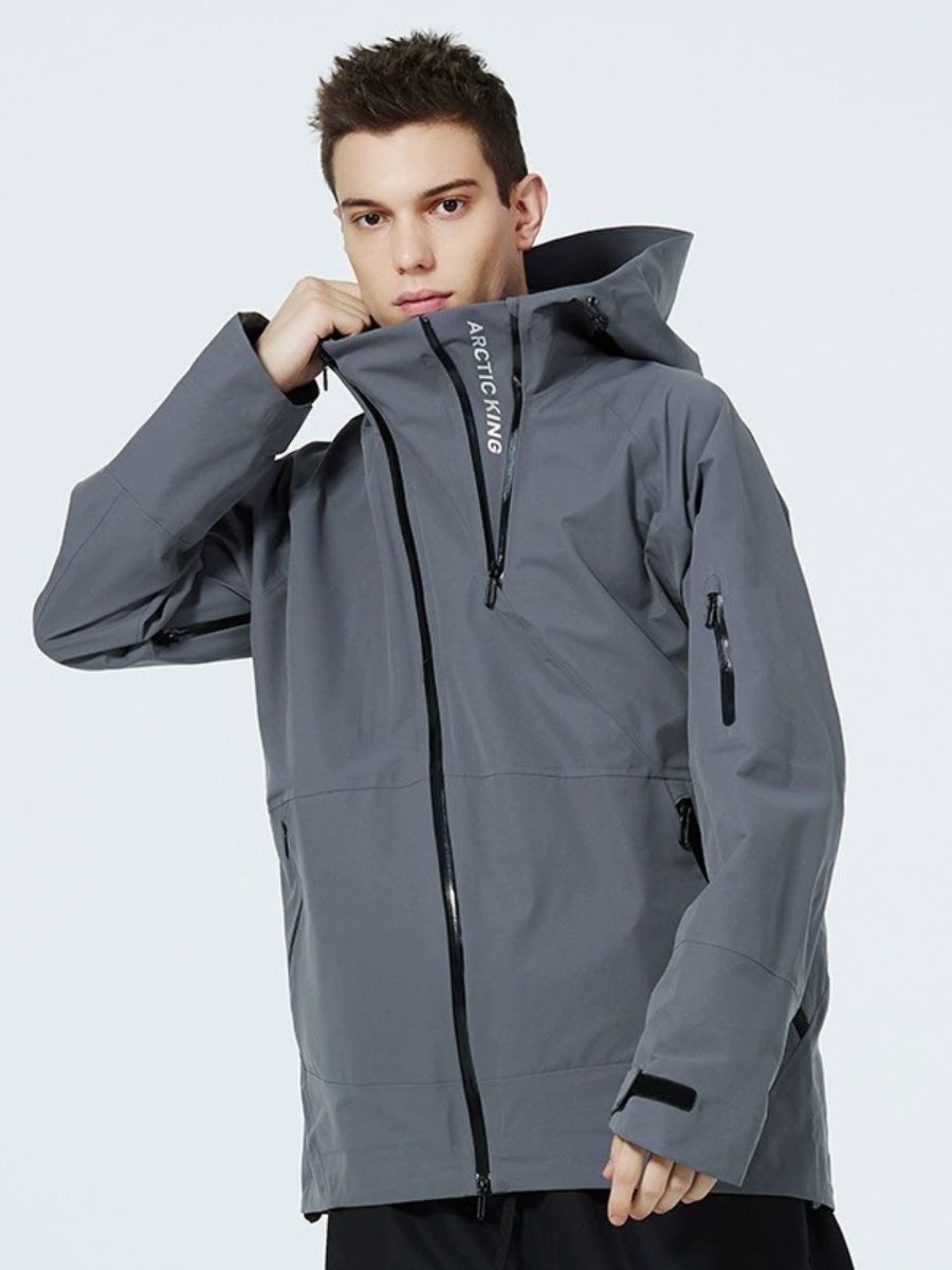 Windproof 3L Hardshell Ski Jacket - Men's