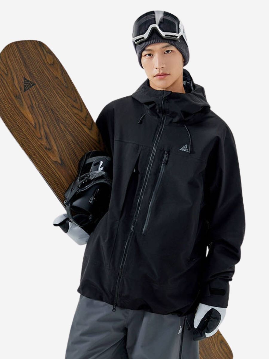 Windproof 3L Warm Snow Jacket - Unisex