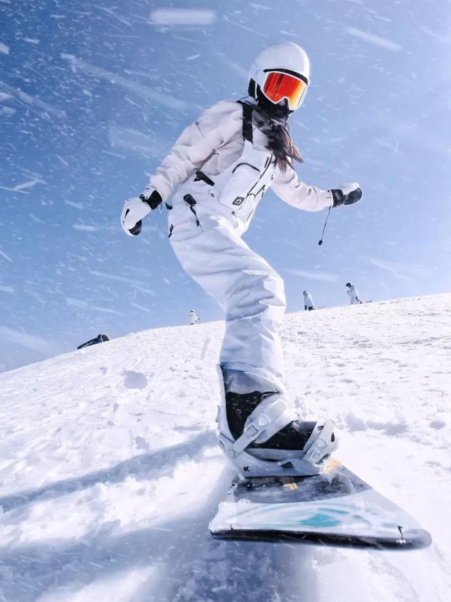 Windproof Snowboard Cargo Bib Pants - Unisex