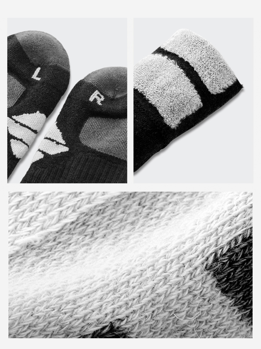 Wool Thermal Long Ski Socks - Unisex