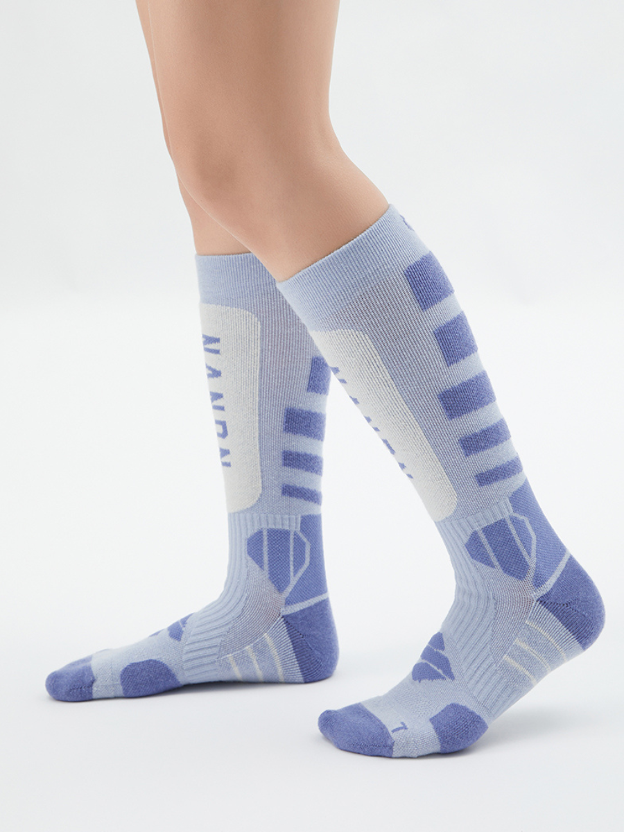 Wool Thermal Long Ski Socks - Unisex