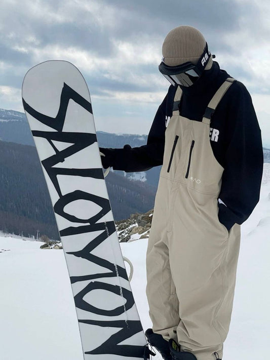 Windproof Oversize 3L Bib Pants - Unisex