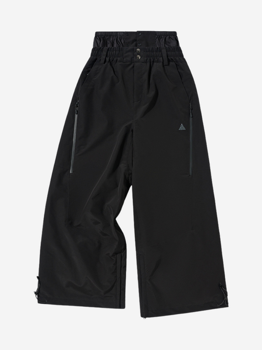 3L Loose Waterproof Fleece Snow Pants - Unisex