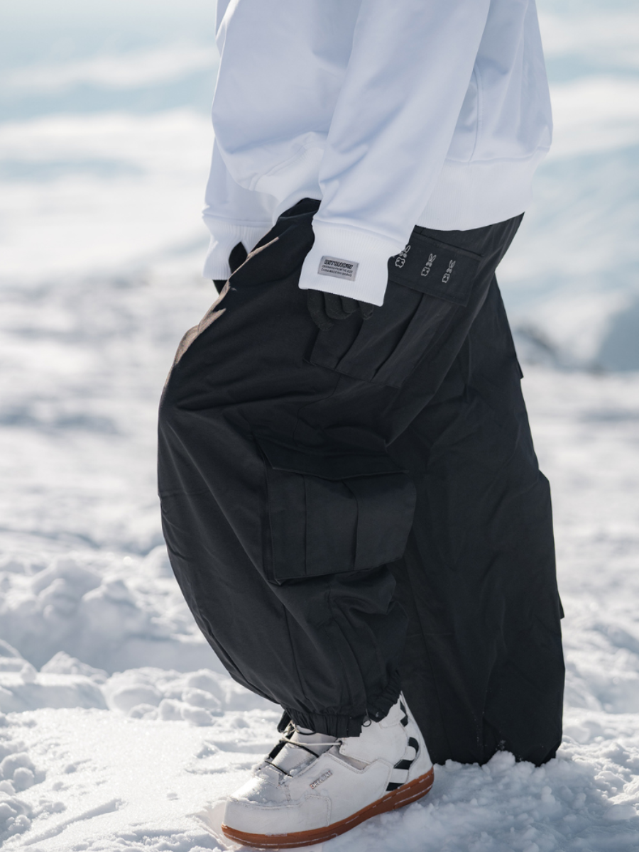 3L Snowboard Loose Cargo Ski Pants - Unisex