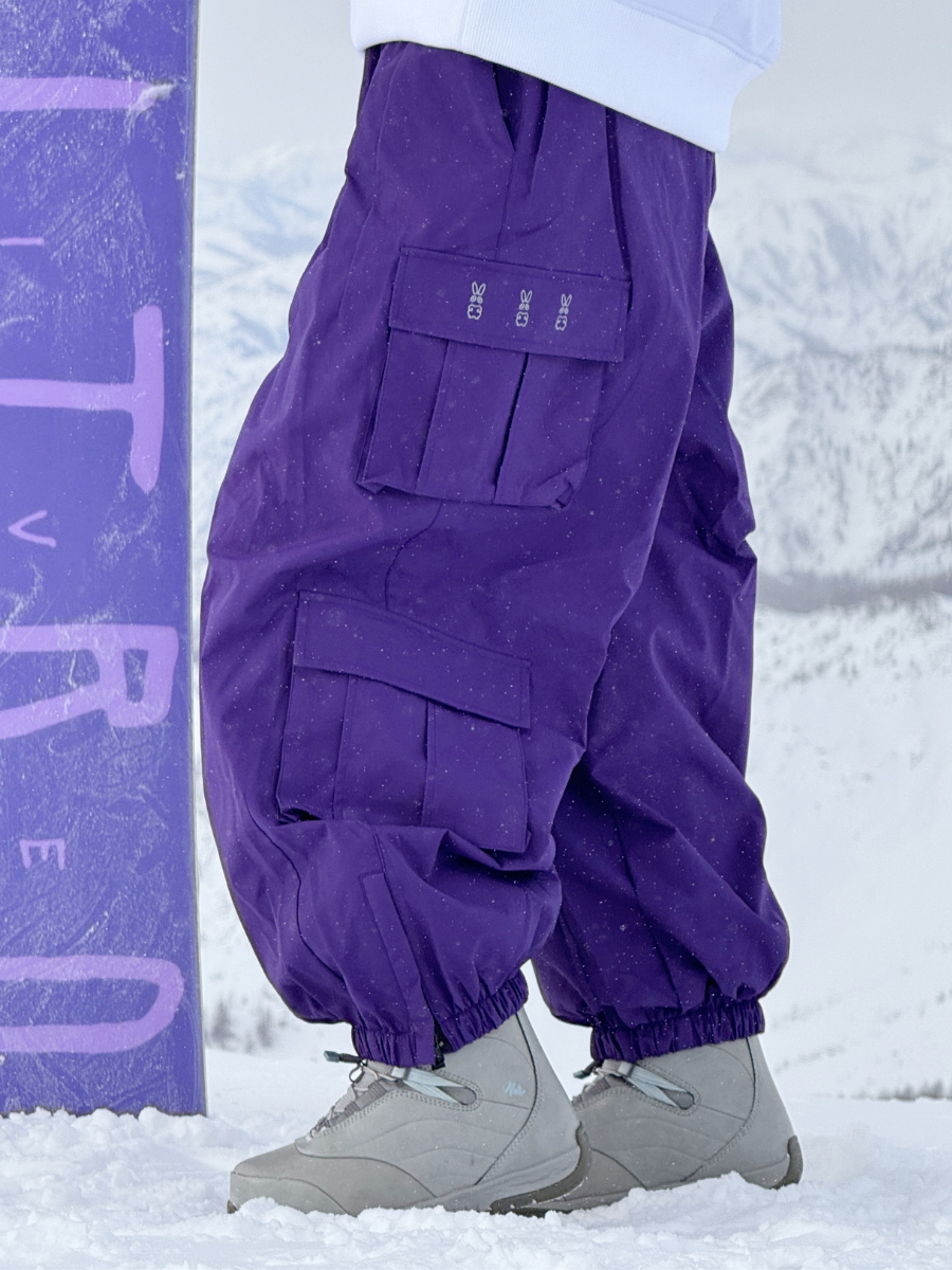 3L Snowboard Loose Cargo Ski Pants - Unisex