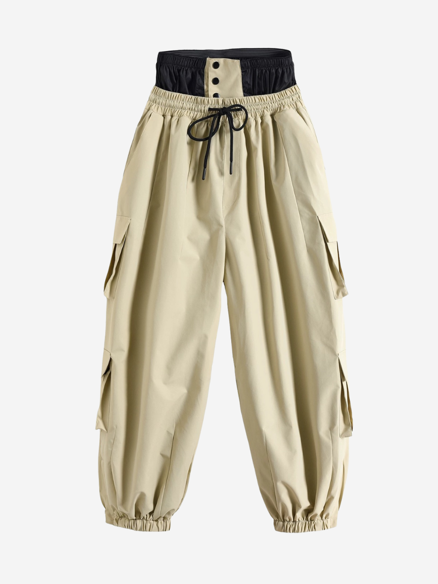 3L Snowboard Loose Cargo Ski Pants - Unisex