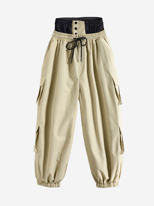 3L Snowboard Loose Cargo Ski Pants - Unisex
