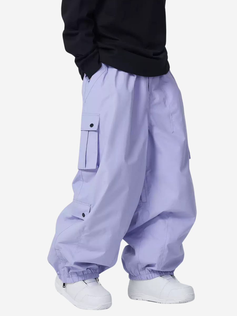 3L Waterproof Snowboard Baggy Cargo Pants - Unisex