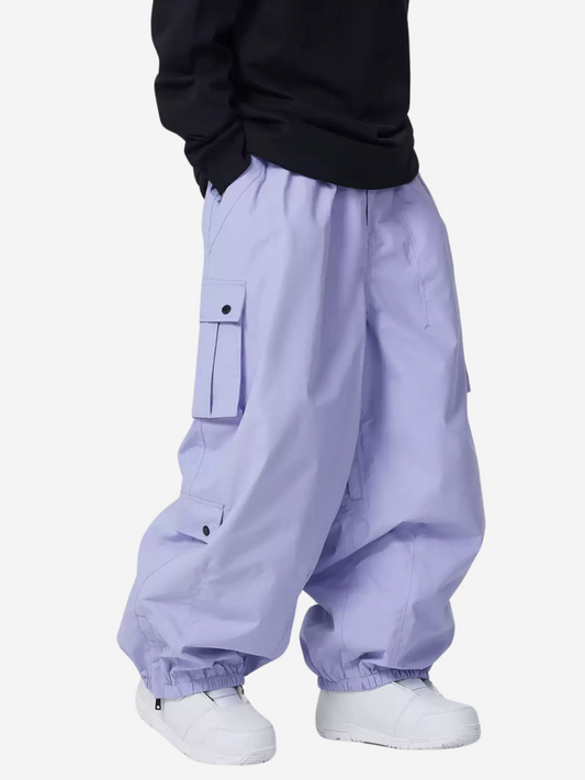 3L Waterproof Snowboard Baggy Cargo Pants - Unisex