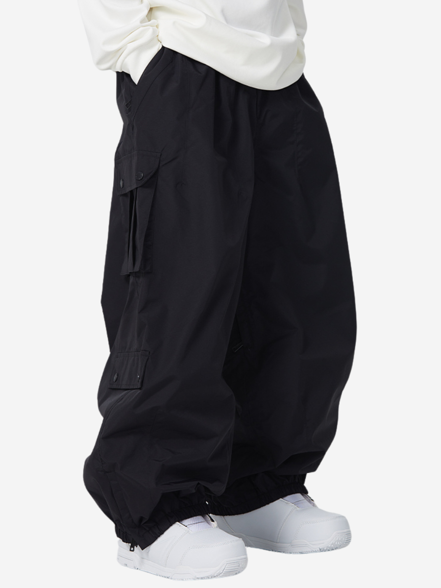 3L Waterproof Snowboard Baggy Cargo Pants - Unisex