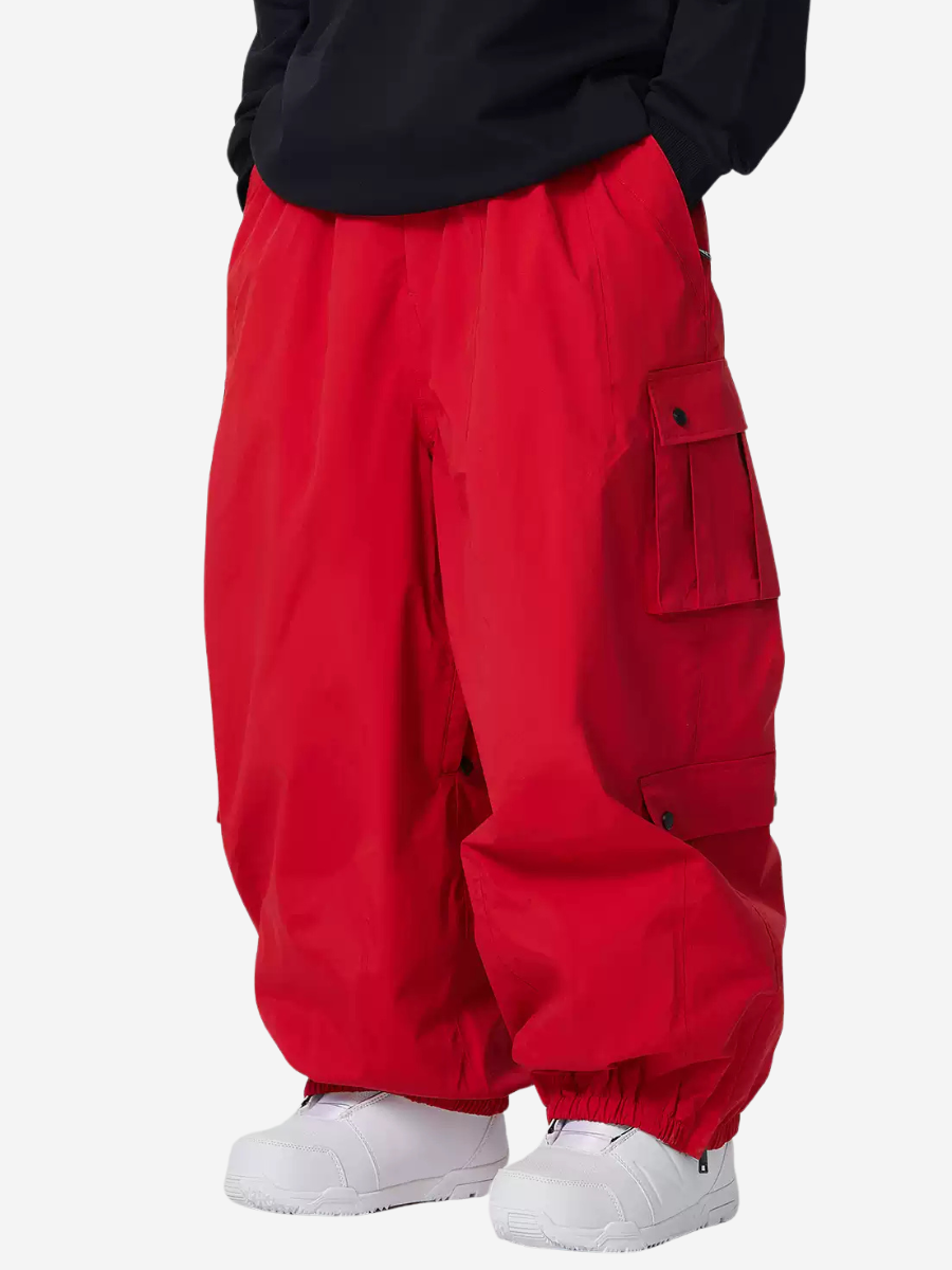 3L Waterproof Snowboard Baggy Cargo Pants - Unisex