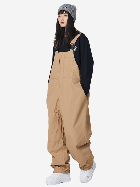 3L Waterproof Snowboard Bib Pants - Women's