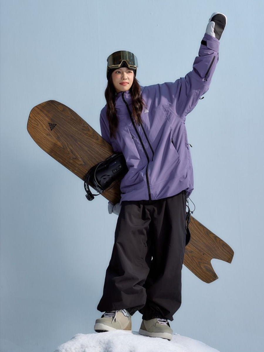 3L Waterproof Thickened Baggy Ski Pants - Unisex