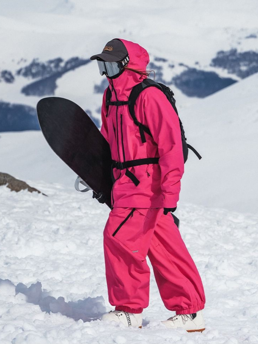 3L Waterproof Thickened Baggy Ski Pants - Unisex