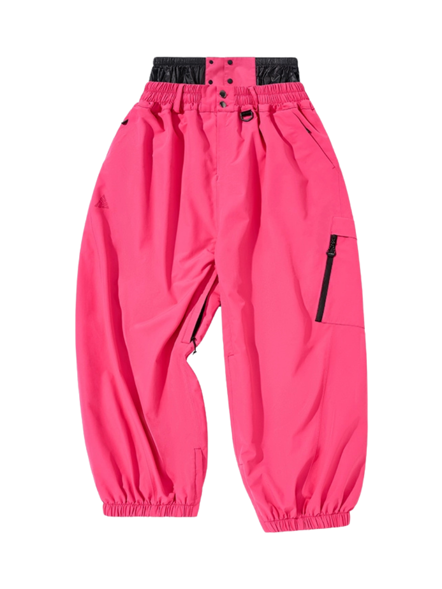3L Waterproof Thickened Baggy Ski Pants - Unisex