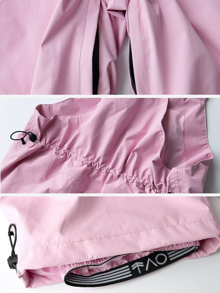 Windproof Oversize 3L Bib Pants - Unisex