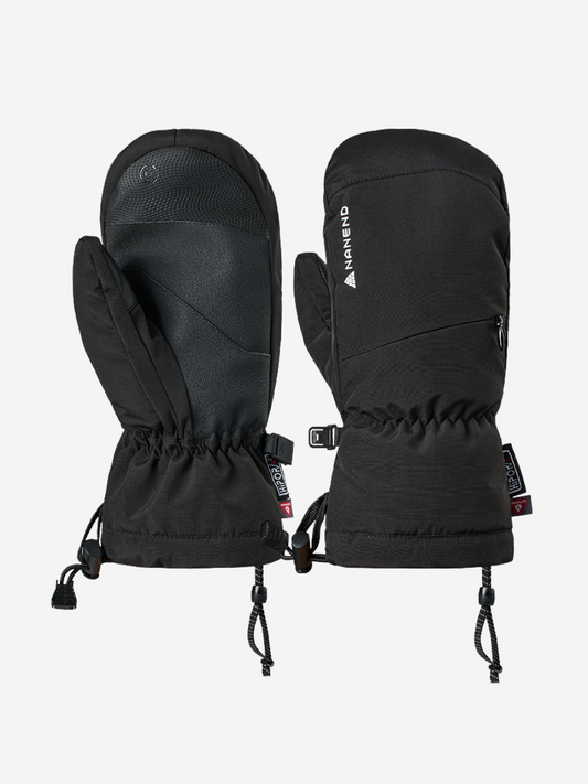 Abrasion-Resistant Waterproof Ski Mittens - Unisex