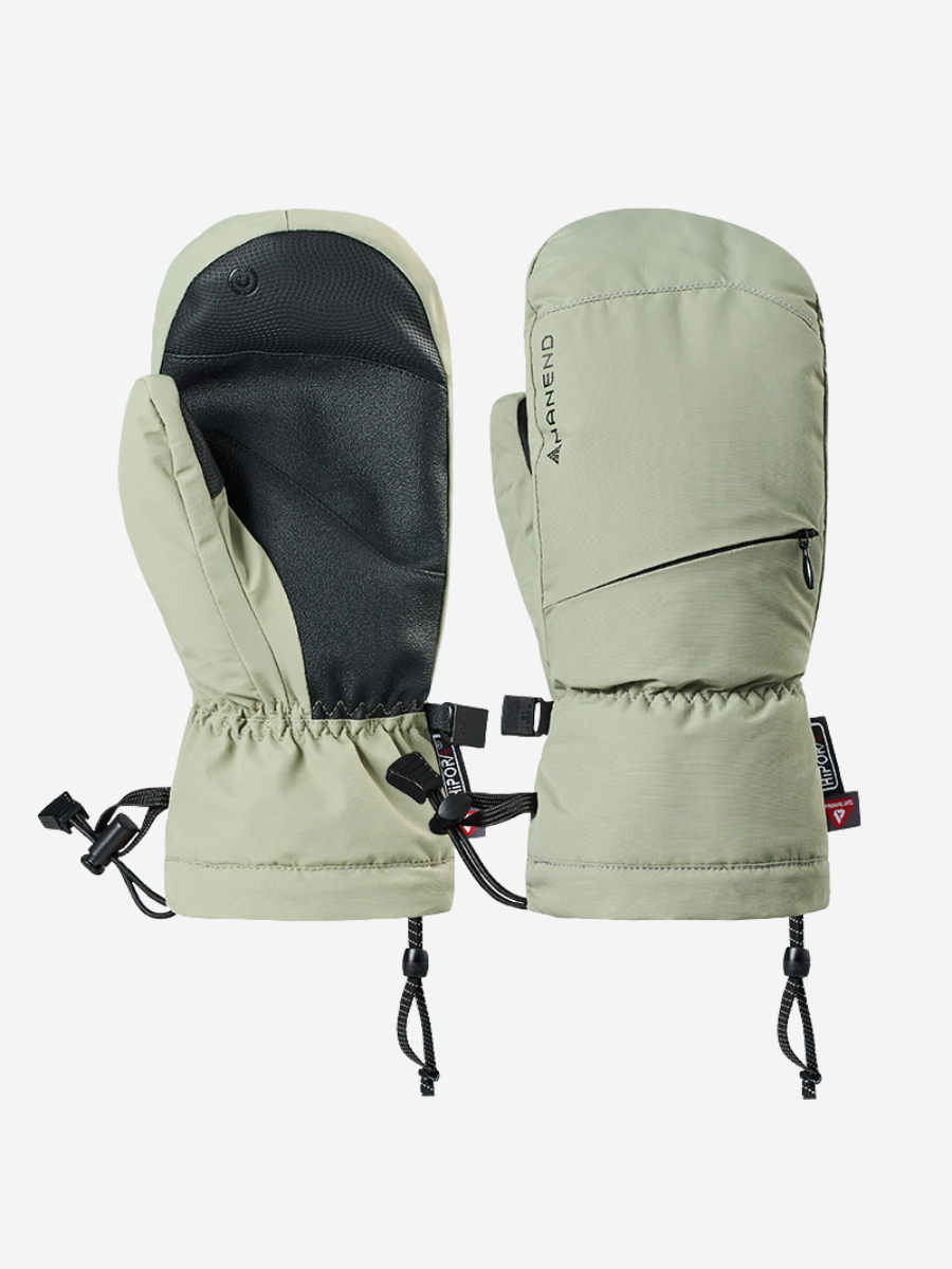Abrasion-Resistant Waterproof Ski Mittens - Unisex