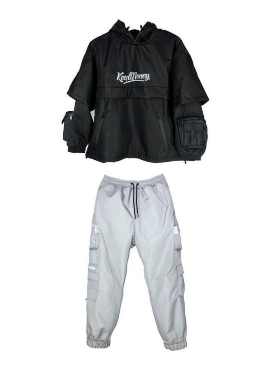 American Style Waterproof Warm Ski Suit - Unisex