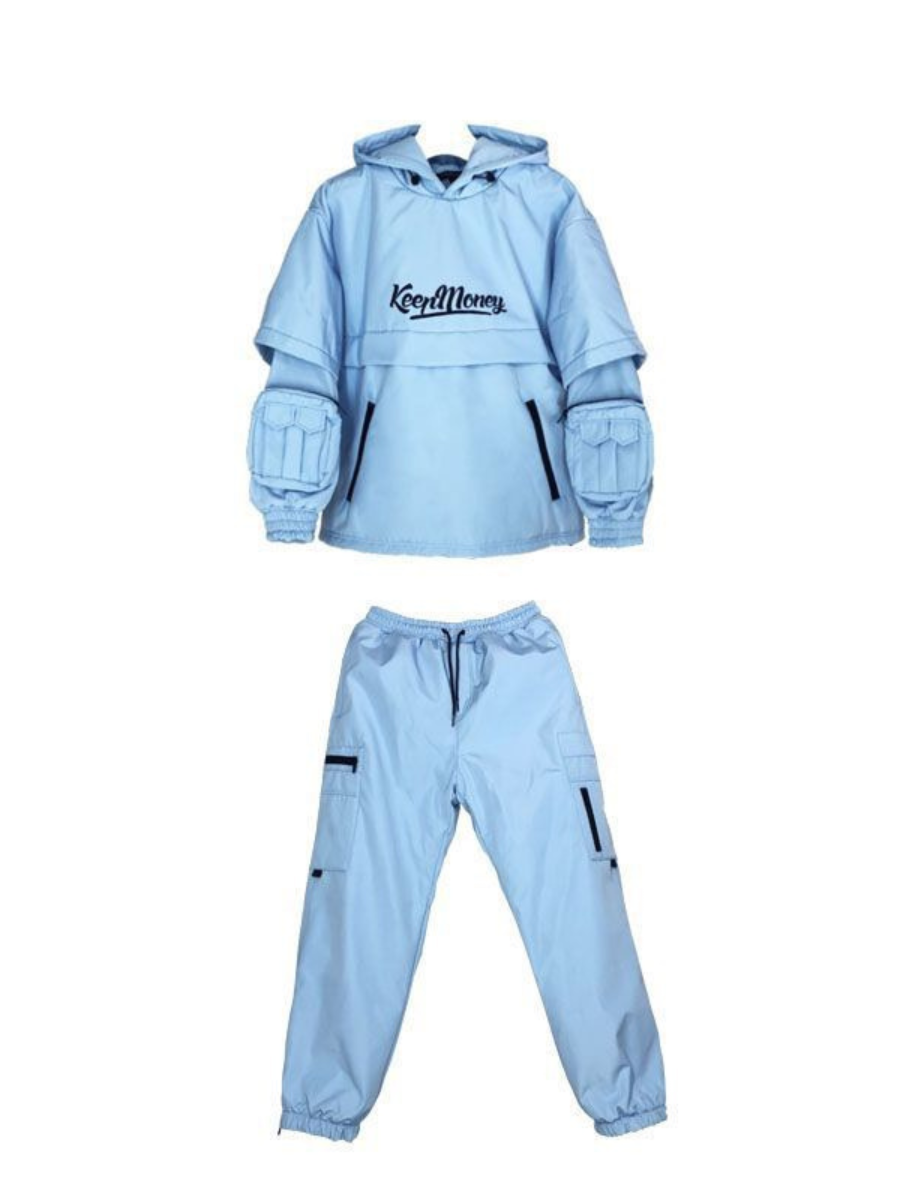 American Style Waterproof Warm Ski Suit - Unisex