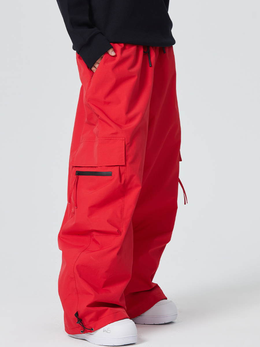Baggy Snowboard Cargo Snow Pants - Unisex