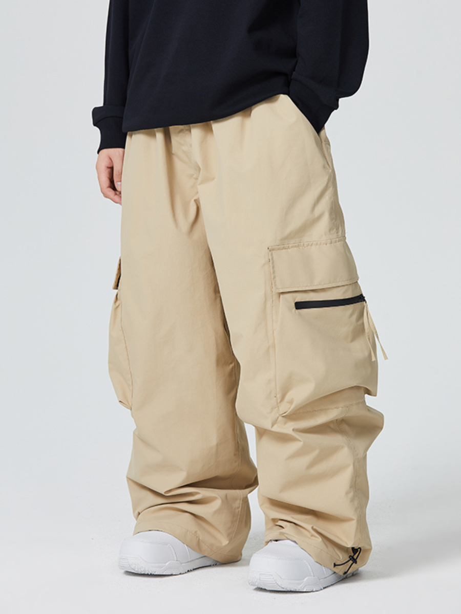 Baggy Snowboard Cargo Snow Pants - Unisex